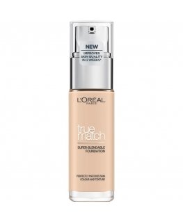 L’Oréal Paris True Match True Matcoolh Founeutraldationeutral 0.5.neutral. Porcoolelaineutral Buteliukas su pompa Skystis 30 ml
