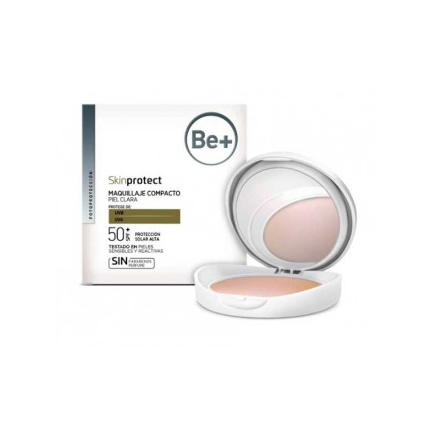 Be+ Skin Protect Make-up Clear Skin kompaktinė pudra su Spf50 10g