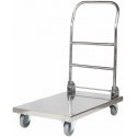 Royal Catering Sulankstomas plieno platforminis vežimėlis HoReCa platforma 70x52cm Royal Catering Sulankstomas plieno platforminis vežimėlis HoReCa platforma 70x52cm