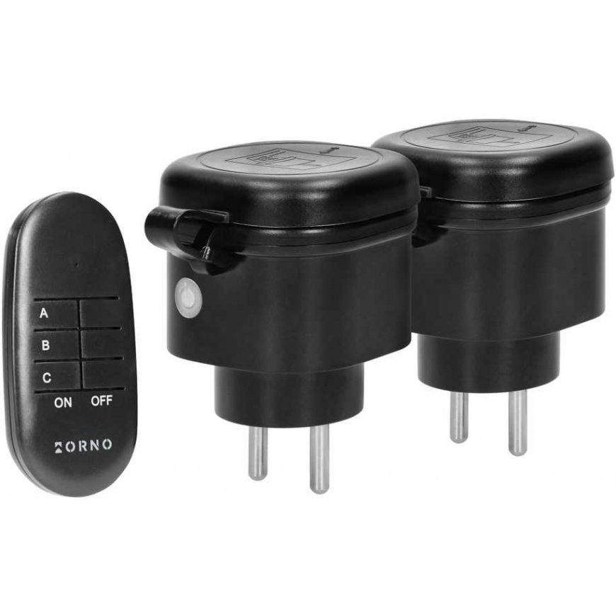 Orno Wireless mini-socket set controlled by