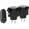 Orno Wireless mini-socket set controlled by remote control 2 + 1, IP44 Orno Wireless mini-socket set controlled by remote control 2 + 1, IP44