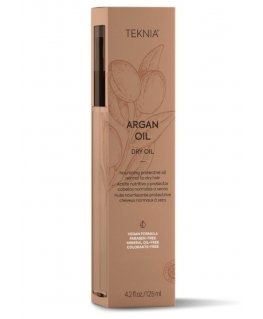 Aliejus plaukams Lakme Teknia Argan Dry Oil, lengvos tekstūros, neapsunkina plaukų, 125 ml