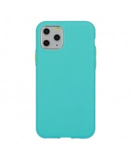Fusion Solid Case Silicone Case For Huawei P30 Lite Mint