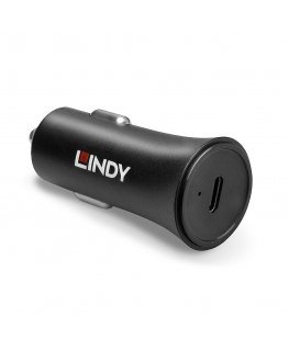 Lindy Single Port USB Type C PD Car Charger, 27W