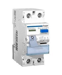 CDA225J 25A/ 30MA/A DIFERENTSIAALKAITSE 25A 2P 2M 30MA A 6KA