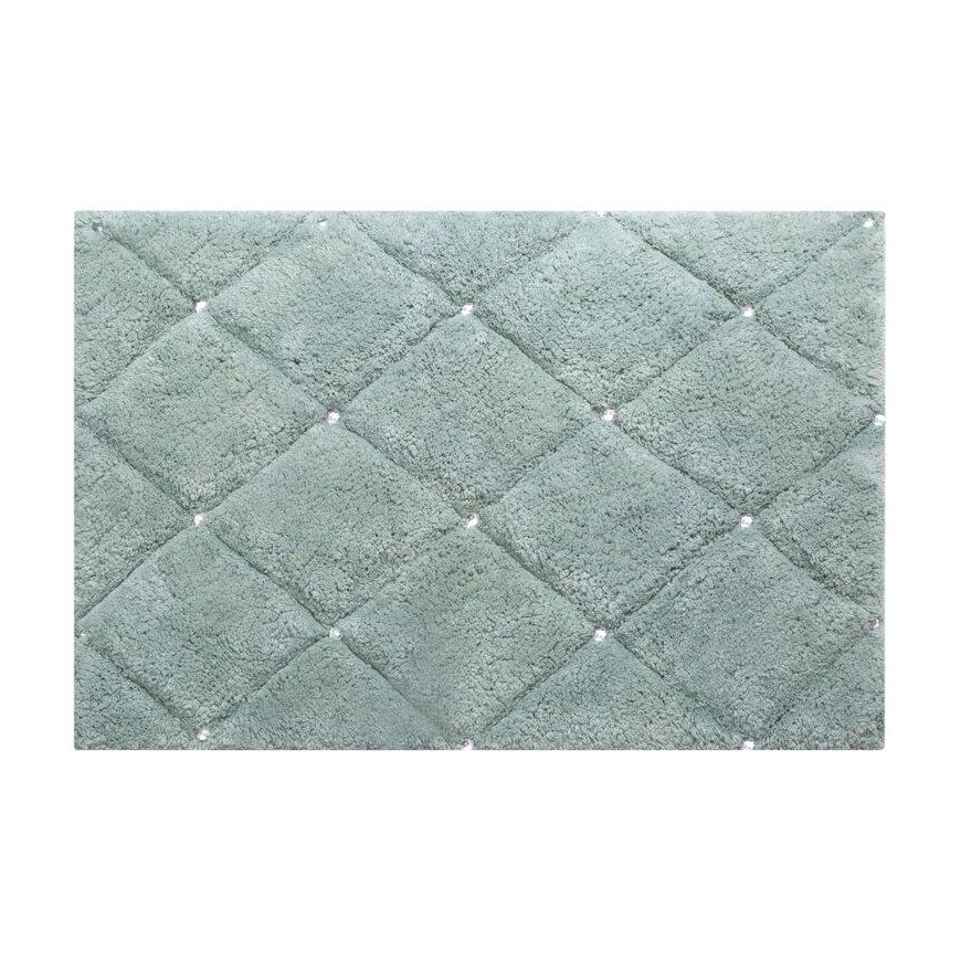 Eurofirany CHIC / 2 soft rug, decorated with a geometric pattern with crystals, 60X90 cm, color: mint – 3