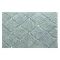 Eurofirany CHIC / 2 minkštas kilimėlis, dekoruotas geometriniu raštu su kristalais, 60X90 cm, spalva: mėtų Eurofirany CHIC / 2 minkštas kilimėlis, dekoruotas geometriniu raštu su kristalais, 60X90 cm, spalva: mėtų