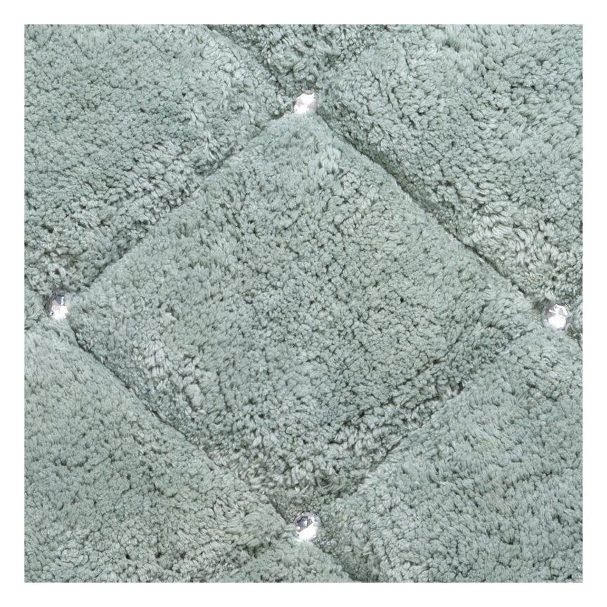 Eurofirany CHIC / 2 soft rug, decorated with a geometric pattern with crystals, 60X90 cm, color: mint – 4