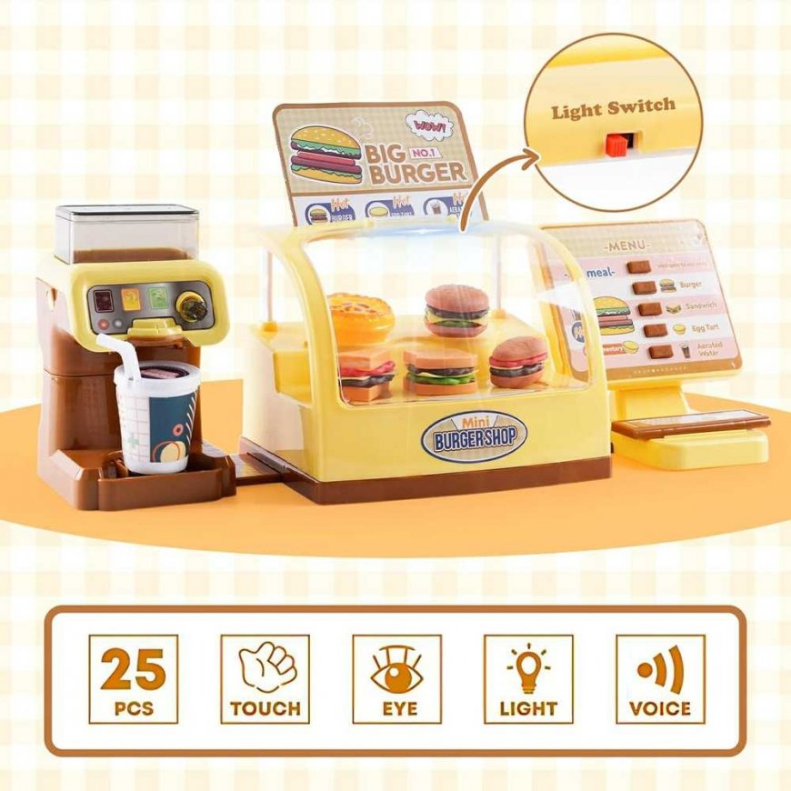 WOOPIE Sklep Restaurant Fast food mini hamburger shop "BIG BURGER" – 3