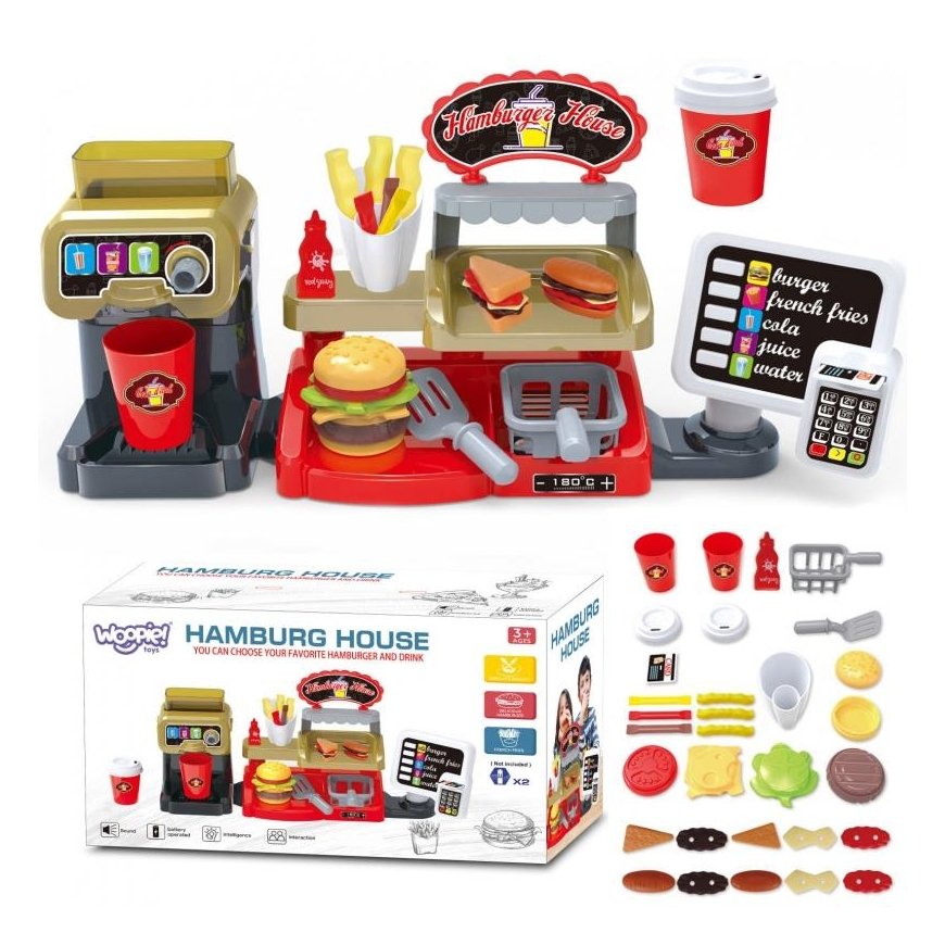 Woopie Toy Mini fast food store