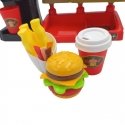 Woopie Žaislinė Mini greito maisto parduotuvė - restoranas su kasos ir kavos aparatais Woopie Žaislinė Mini greito maisto parduotuvė - restoranas su kasos ir kavos aparatais