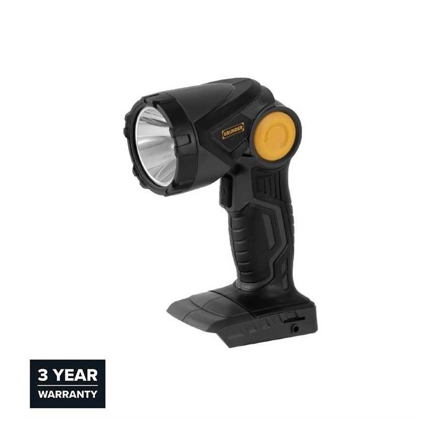 Rechargeable spotlight GRUNDER CL-L0318, 18 V