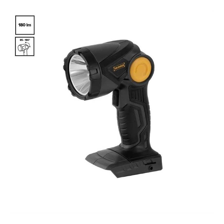 Rechargeable spotlight GRUNDER CL-L0318, 18 V – 2