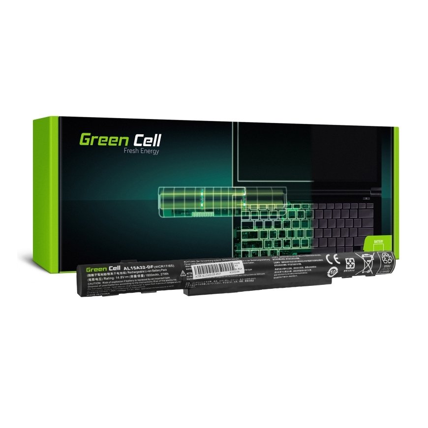Green Cell AC68 laptop spare part Battery