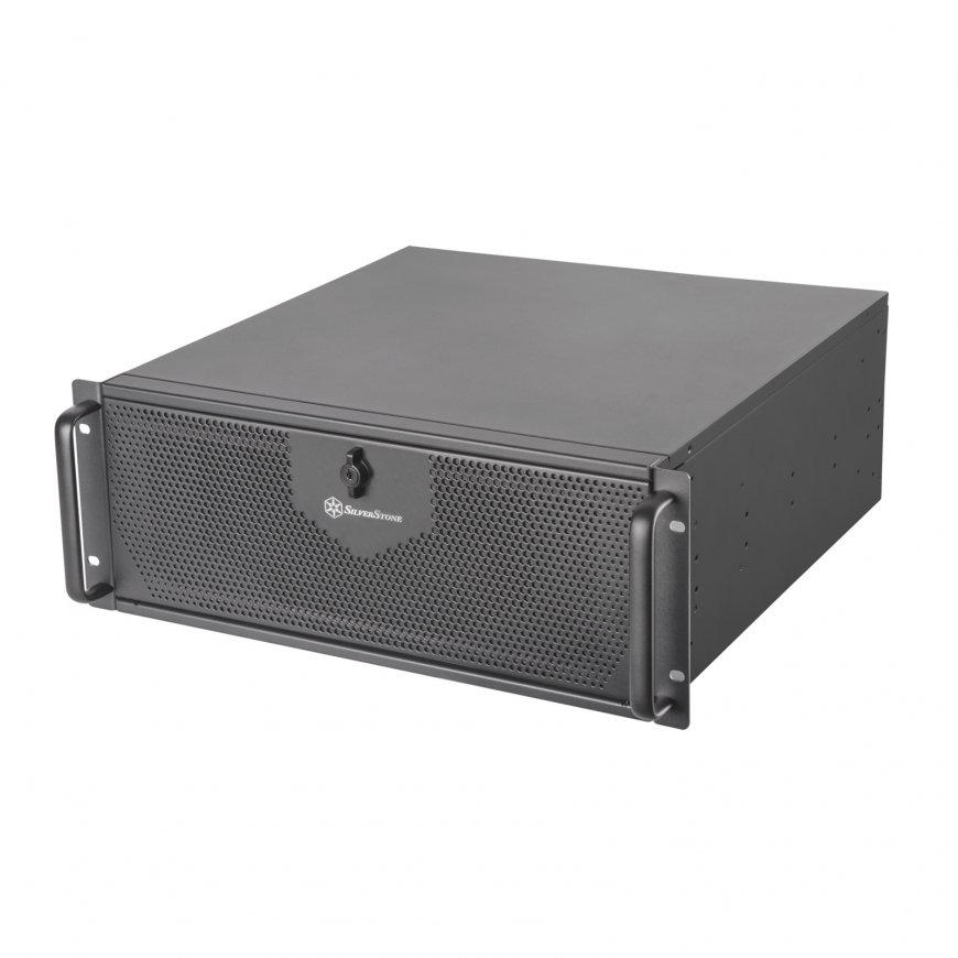 Silverstone RM42-502 Plaukts Melns