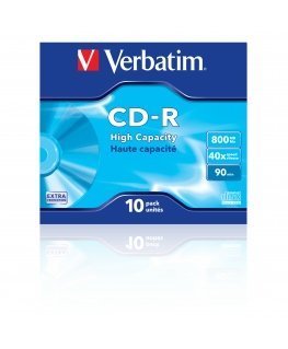 Verbatim CD-R High Capacity 800 MB 10 tk