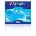 Verbatim CD-R High Capacity 800 MB 10 шт Verbatim CD-R High Capacity 800 MB 10 шт