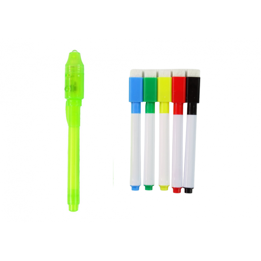 Lean Toys Drawing Board Light Painting 2in1 Magnetic – 4