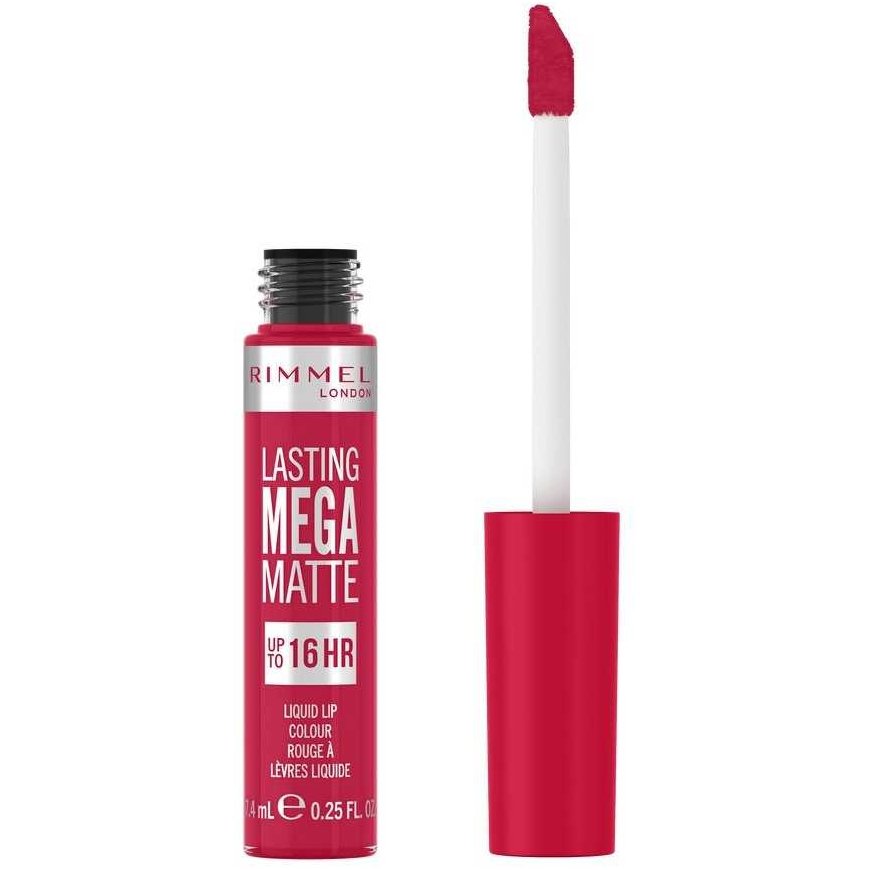 Rimmel London Lasting Mega Matte liquid lipstick 910-Fuchsia Flush 7.4ml – 2