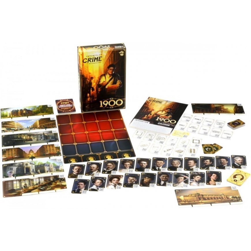 Lucky Duck Games Crime Chronicles 1900 game – 3