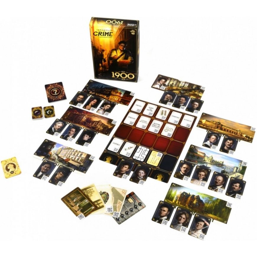 Lucky Duck Games Crime Chronicles 1900 game – 5