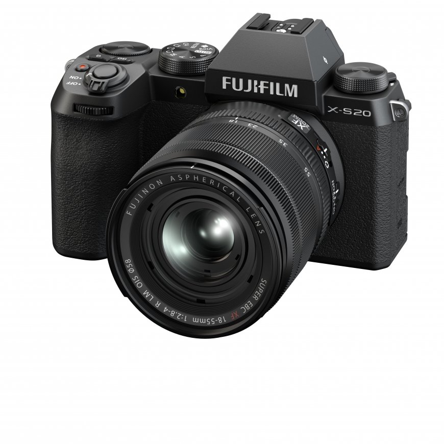 Fujifilm X -S20 + XF18-55mm MILC 26,1 MP X-Trans CMOS 4 6240 x 4160 pikseļi Melns – 3