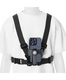Szelki sportowe do telefonu Maclean, universal, do telefono, aparata, kamer GoPro i innych, rotating handle, MC-294