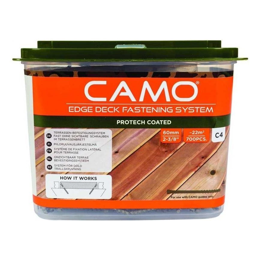 Medsraigtis terasinėms lentoms CAMO 4.2 x 60 mm C4 700 vnt. – 2