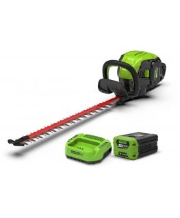 Hedge shears Greenworks GD60HT66K2 66 cm 60 V 1x2.0 Ah battery.