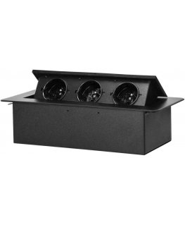 FURNITURE POWER DISTRIBUTION UNIT OR-GM-9032/GR (3 SOCKETS) ORNO