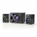 Nedis GSPR31021BK kaiutin 2-suuntainen Musta Langallinen 11 W Nedis GSPR31021BK kaiutin 2-suuntainen Musta Langallinen 11 W