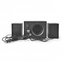 Nedis GSPR31021BK акустика 2-полосная Черный Проводная 11 W
