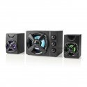 Nedis GSPR31021BK kõlar kahesuunaline Must Juhtmega ühendatud 11 W