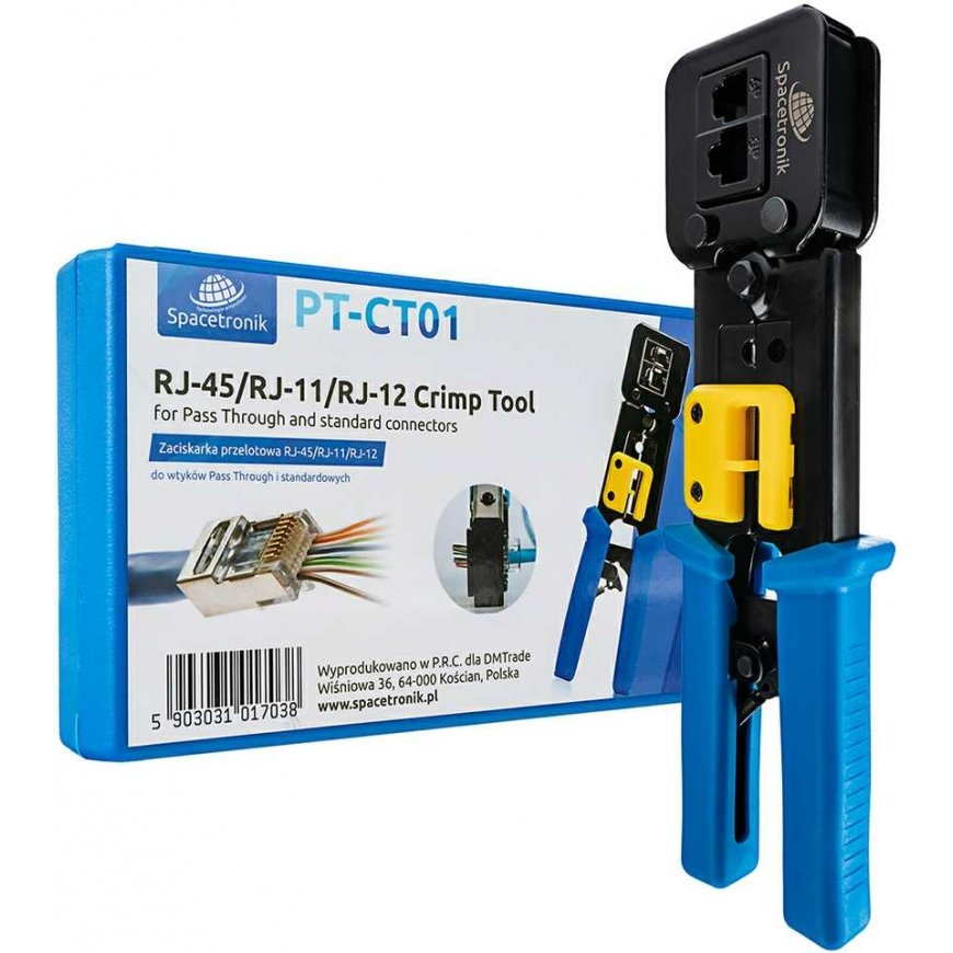 Spacetronik Crimping Tool RJ45 / RJ12 / RJ11 (PT-CT01) – 2