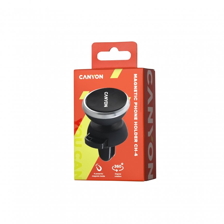 Canyon CNE-CCHM4 hoidja Passiivne hoidja Mobiiltelefon/nutitelefon Must – 4