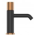 Invena Washbasin faucet Starlight BU-78-014-V black, gold sp. Invena Washbasin faucet Starlight BU-78-014-V black, gold sp.