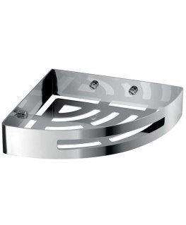 Gedy corner grille 21x21x4.5 Nerva, chrome