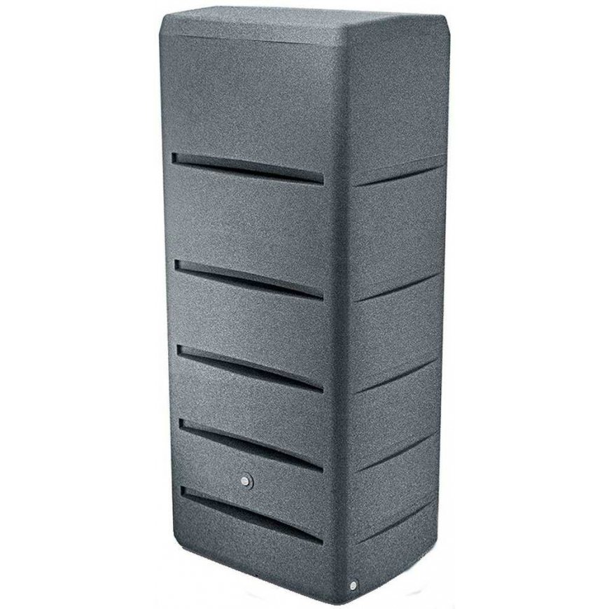 Prosperplast RAINWATER TOWER 260L GRANITE GRAVEL