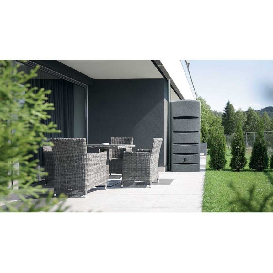 Prosperplast LIETAUS VANDENS TAKAS BOKŠTAS 260L GRANITINIS GRANTAS – 5