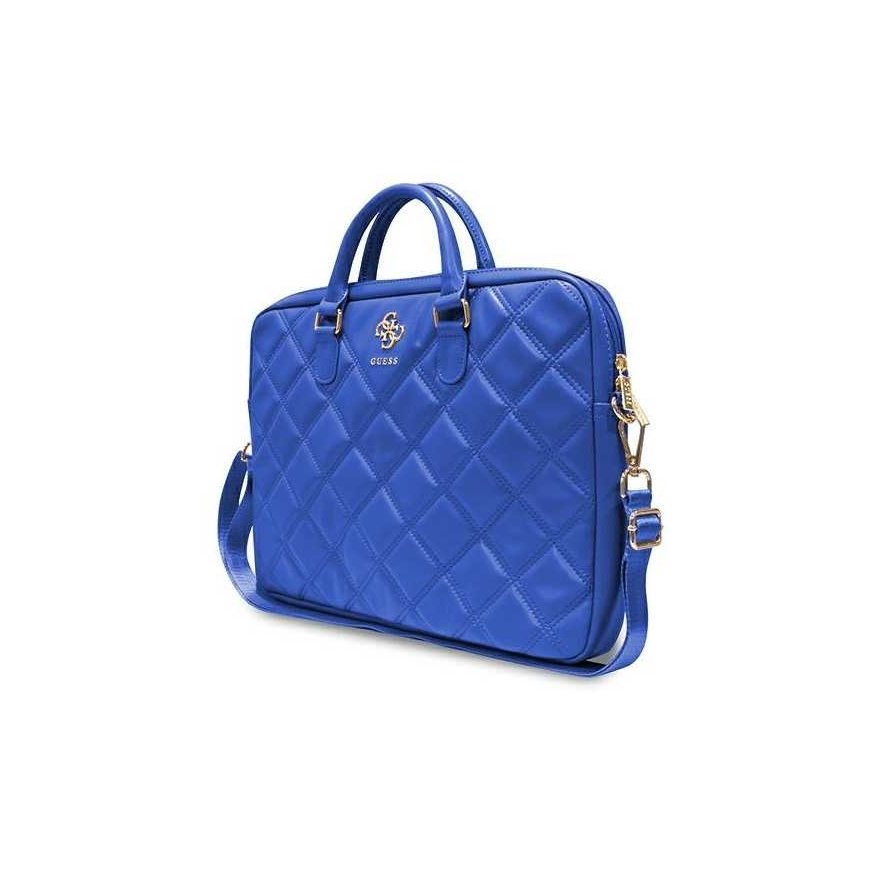 Guess Bag GUCB15ZPSQSSGB 16" blue/blue Quilted 4G