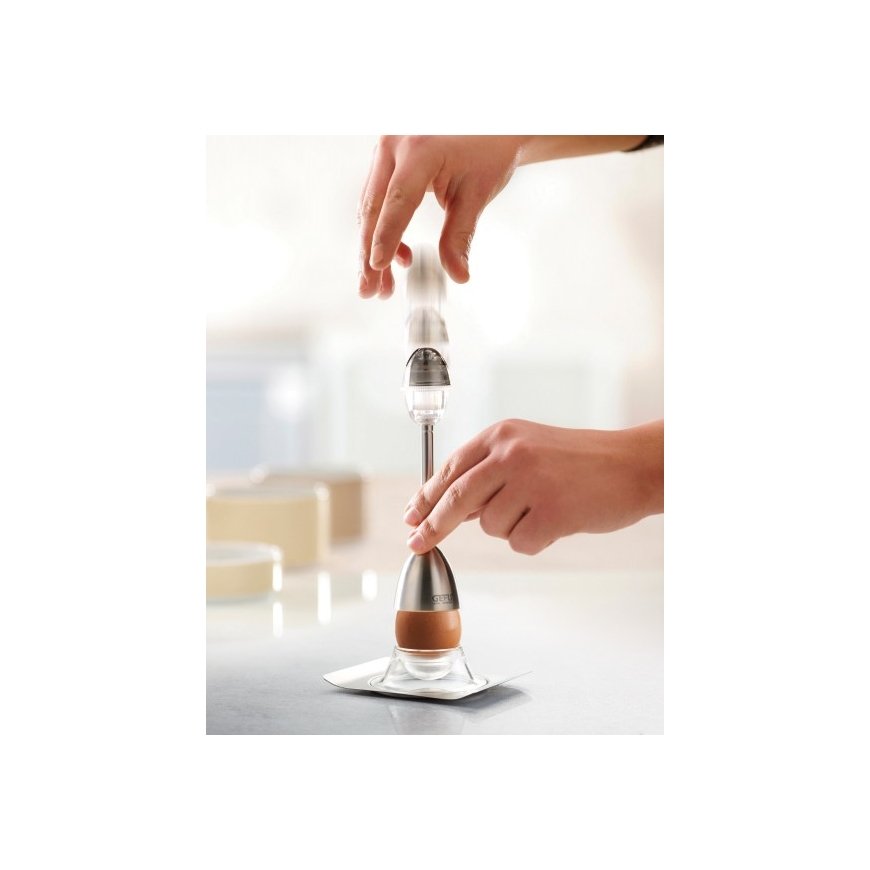 GEFU 12355 kiaušinių skyriklis Nerūdijančiojo plieno, Permatomas Plastikas, Nerūdijančiojo plieno – 2