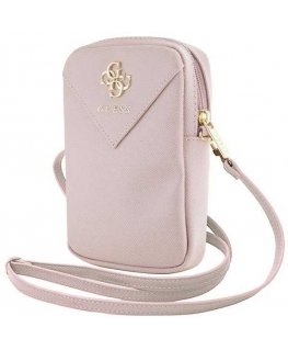 Guess Torebka GUWBZPGSTEGP pink/pink Zip Triangle 4G