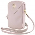 Guess Torebka GUWBZPGSTEGP pink/pink Zip Triangle 4G Guess Torebka GUWBZPGSTEGP pink/pink Zip Triangle 4G