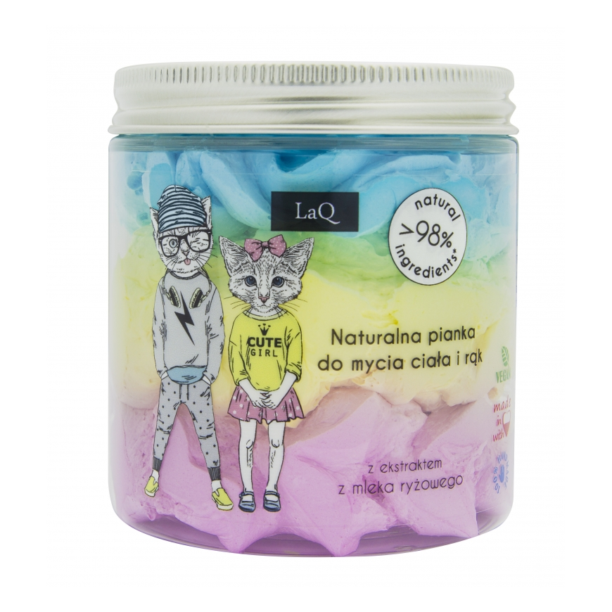 LaQ Natural foam for body and hand washing for children – 2