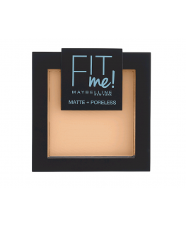 Maybelline Fit Me Matte & Poreless Pudra 115 Ivory veido pudra 1