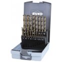 Drilled 19-piece metal drill set RUKO HSS-G Co5 Drilled 19-piece metal drill set RUKO HSS-G Co5