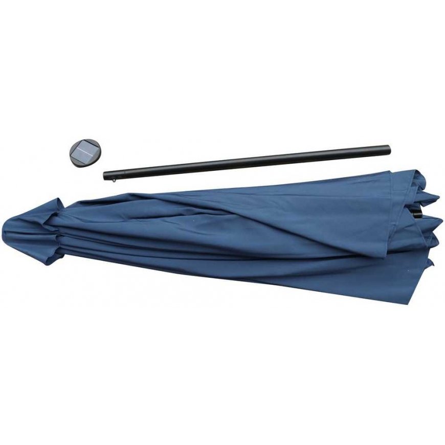 Saska Garden PARASOL OGRODOWY Z OŚWIETLENIEM LED 300CM Tamsiai mėlynas – 2