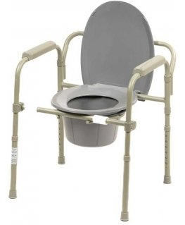 Folding toilet chair