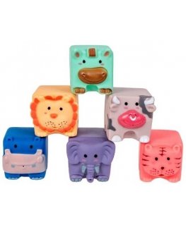 Anek Smily Play Miękkie klocki sensor.6szt SmilyPlay SP84491 44912