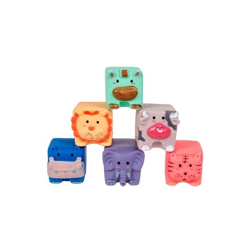 Anek Smily Play Soft sensor blocks. 6 pcs. SmilyPlay SP84491 44912